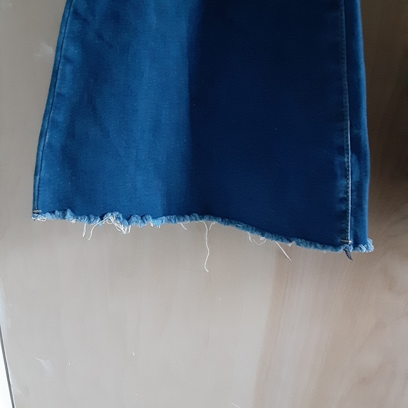 Super Flare High Waisted Baby Doll Bell Bottom Jeans - Picture 2 of 3